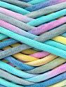 Fiber Content 60% Polyamide, 40% Cotton, Yellow, Pink, Mint Green, Light Grey, Brand Ice Yarns, Blue, fnt2-74549 