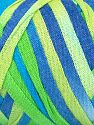 Composition 60% Coton, 40% Viscose, Lilac, Brand Ice Yarns, Green Shades, Blue, fnt2-74630 