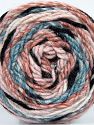 Composition 100% Acrylique, White, Salmon, Pink, Brand Ice Yarns, Blue, Black, fnt2-74712 