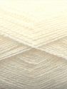 Fiber Content 75% Premium Acrylic, 15% Wool, 10% Mohair, White, Brand Ice Yarns, fnt2-74776 