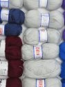 Mohair Types Ignore the labels on the products as shown in the photos. Correct description of the items are in their names. In this list; you see most recent 50 mixed lots. <br> To see all <a href=&amp/mixed_lots/o/4#list&amp>CLICK HERE</a> (Old ones have much better deals)<hr> Vezelgehalte 75% Premium acryl, 15% Wol, 10% Mohair, Brand Ice Yarns, fnt2-74800 