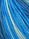 Contenido de fibra 50% AlgodÃ³n, 50% AcrÃ­lico, Brand Ice Yarns, Blue Shades, fnt2-75311 
