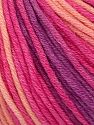 Composition 50% Coton, 50% Acrylique, Pink Shades, Lilac, Brand Ice Yarns, fnt2-75315 
