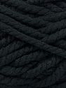Contenido de fibra 100% AcrÃ­lico, Brand Ice Yarns, Black, fnt2-75406 