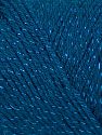 Fiber Content 95% Acrylic, 5% Metallic Lurex, Turquoise, Brand Ice Yarns, fnt2-75446 