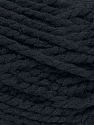 Fiber Content 75% Acrylic, 25% Wool, Brand Ice Yarns, Black, fnt2-75625 