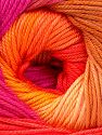 Composition 100% Acrylique, Orange Shades, Brand Ice Yarns, Fuchsia, Copper, fnt2-75811 