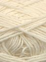 Fiber Content 50% Acrylic, 50% Wool, White, Brand Ice Yarns, fnt2-75823 