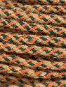 Vezelgehalte 70% Hemp Yarn, 30% Katoen, Orange, Natural, Brand Ice Yarns, Dark Green, fnt2-76456 