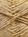 Width is 2-3 mm Fiber Content 100% Polyester, Brand Ice Yarns, Gold, fnt2-27085 