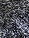 Fiber Content 100% Polyester, White, Brand Ice Yarns, Black, Yarn Thickness 6 SuperBulky Bulky, Roving, fnt2-42065 