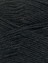 Composition 100% Laine vierge, Brand Ice Yarns, Anthracite Black, Yarn Thickness 3 Light DK, Light, Worsted, fnt2-42304 