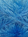 Fiber Content 80% Polyester, 20% Lurex, Light Blue, Brand Ice Yarns, Yarn Thickness 5 Bulky Chunky, Craft, Rug, fnt2-46562 